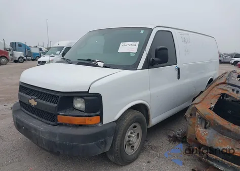 2016 Chevrolet Express 2500 Work Van from USA, damaged, VIN 1GCWGAFF4G1121254